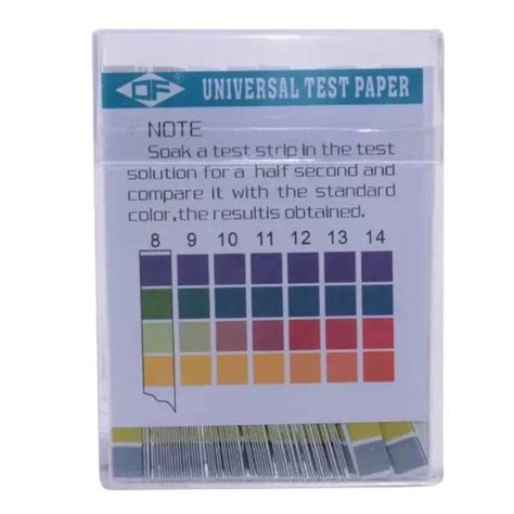 Jual Lakmus lembaran, Lackmus strips, Universal pH Indicator, 100 Pcs ...