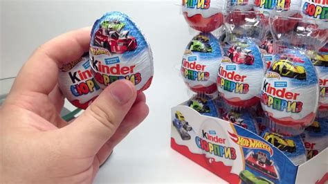 Киндер Сюрприз машинки Hot Wheels YouTube