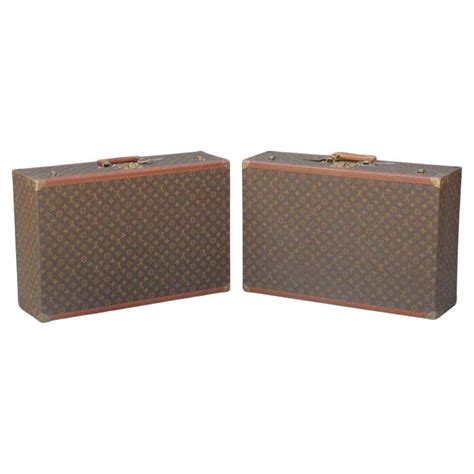 Vintage Louis Vuitton Luggage Black Epi Leather Four Piece Set Brass Detailing At 1stdibs
