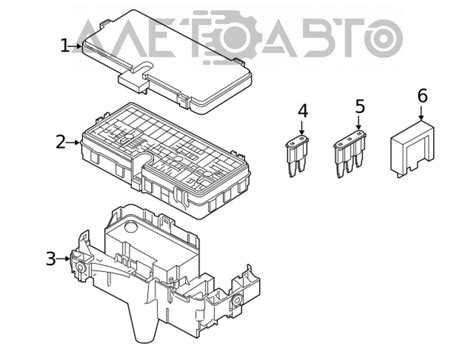 Корпус блока предохранителей подкапотный Ford Explorer 20- L1MZ-14A254 ...