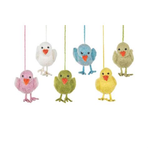 Felt Easter Chick Hanging Decoration Angela Reed