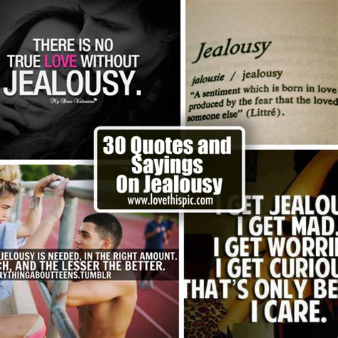 30 Quotes And Sayings On Jealousy