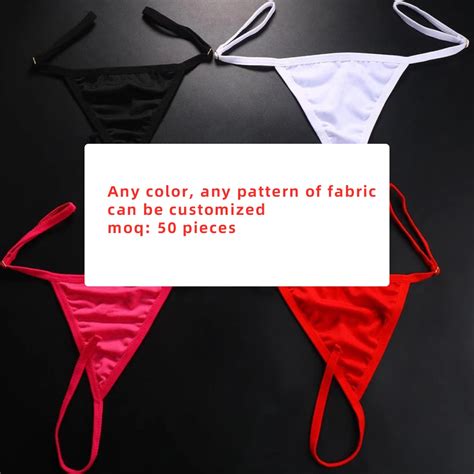 Sexy Red Crystal Thongs Rhinestone Bikini T Panties Lingerie For Women Waist Body Chain Jewelry