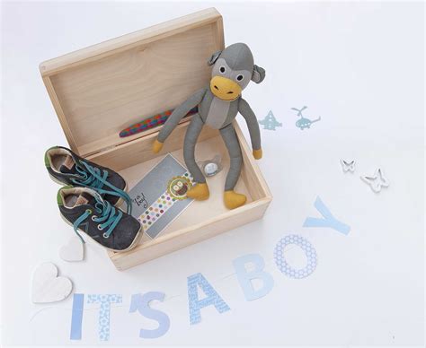 Zur Geburt Geschenke S E Babybox Mit Namen Herzensprojekt