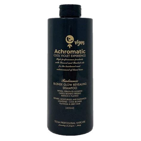 Tecna Achromatic Radiance Blonde Glow Revealing Shampoo 400ml Shampoo Antigiallo Capelli