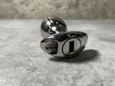 NEW Stainless Steel Locking Butt Plug For Anal Stretcher Etsy