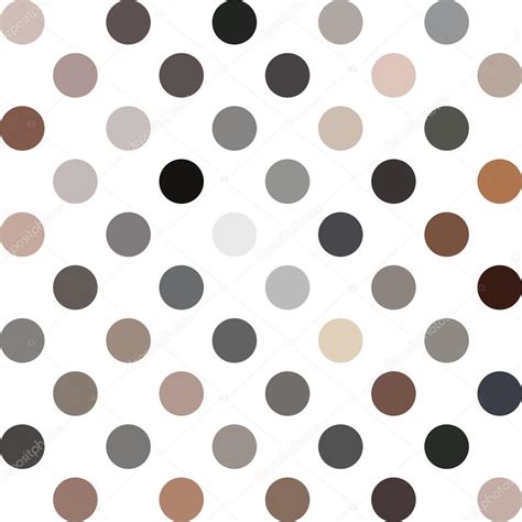 Brown Polka Dots Background Creative Design Templates — Stock Vector