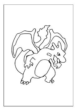 Unleash Creativity with Printable Charizard Coloring Pages Collection