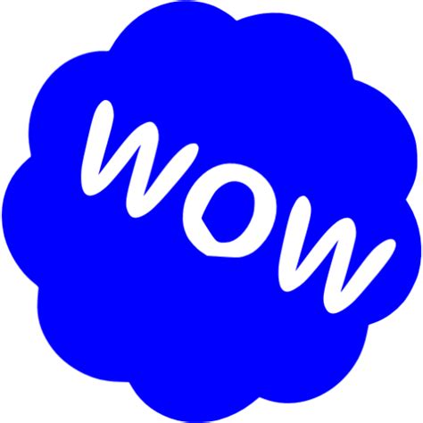 blue wow badge  icon  blue badge icons