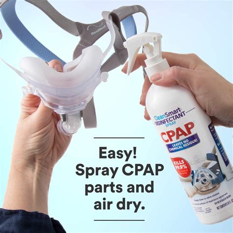Snapklik.com : CleanSmart CPAP Disinfectant Spray, Kills 99.9% Of