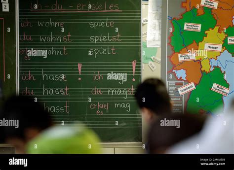 German Lessons For The Children Of Refugees In The Secondary School In