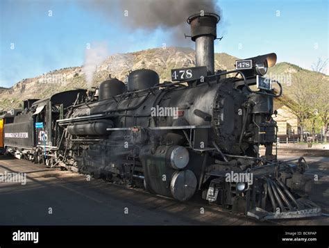 Colorado Durango The Durango Silverton Narrow Gauge Railroad Steam