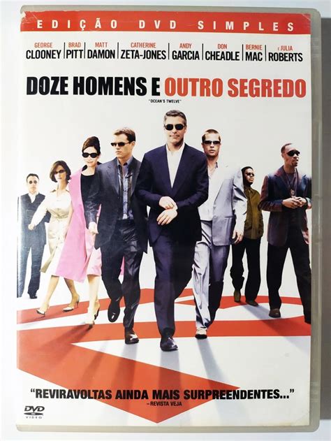 Elenco De Doze Homens E Outro Segredo - DVD Doze Homens E Outro Segredo George Clooney Brad Pitt