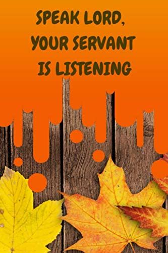 Speak Lord Your Servant Is Listening This Nice Arithmetic Book Comes