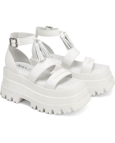 Women S Naked Wolfe Flat Sandals From Lyst