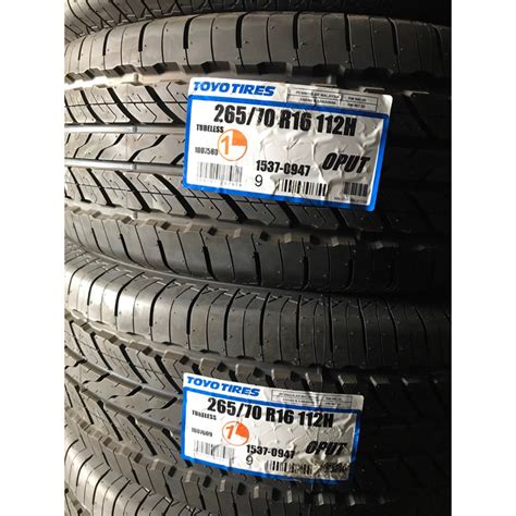 265/70R16 265 70 16 TOYO OPUT Car Tyre Tire Kereta Tayar Wheel Rim 16 ...