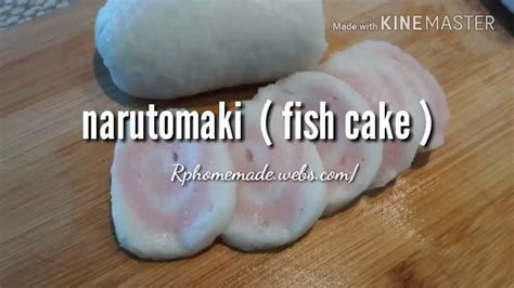 How To Make Narutomaki Fish Cake Idea Btownbengal