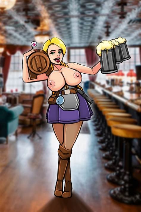 BarMaid By BecSantus Hentai Foundry