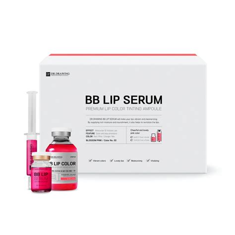 Bblip Pink Korea Dr Drawing Bb Lips Glow Meso Serum For Semi