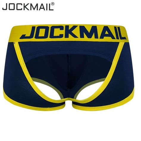 Fashion Brand Sexy Mens Backless Underwear Penis Jock Strap Man Thongs G Strings Gay Men