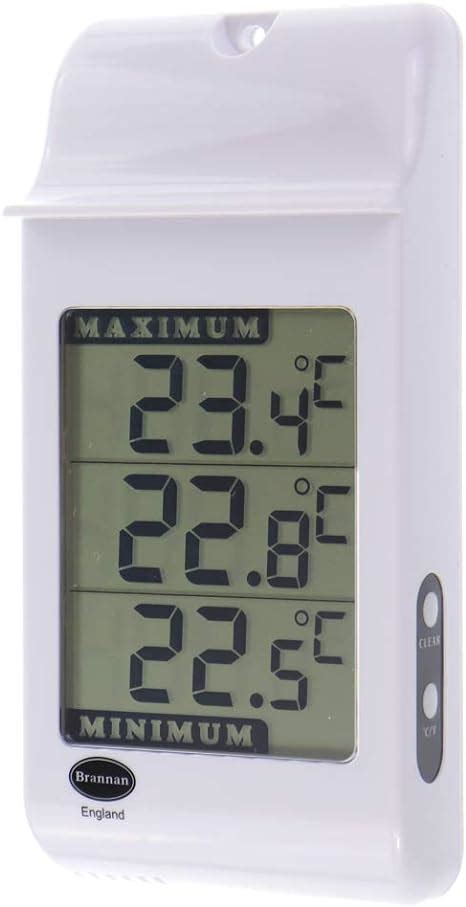 Amazon Brannan Digital Max Min Greenhouse Thermometer