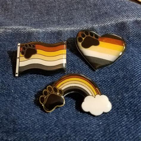 Bear Pride 1 Bear Pride Gay Gifts Lgbt Pins