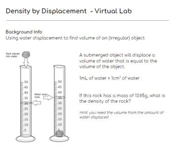 Results For Pbs Density Lab Tpt