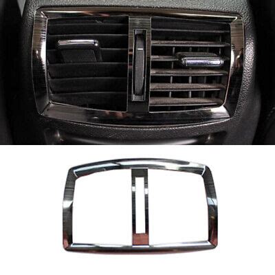 Rear Air Outlet Vent Frame Trim Black Steel 1PCS Fit For Buick Regal