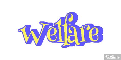 Welfare Word Animated  Logo Designs