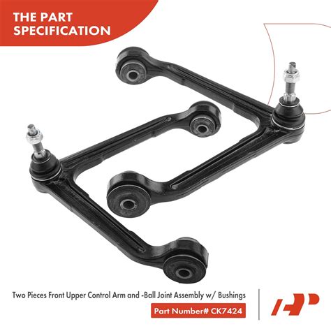 A Premium 10Pcs Front Suspension Kit Upper Control Arm Sway Bar Link