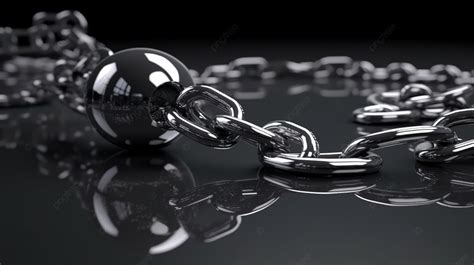 chains  black background  illustration  steel chain   weak