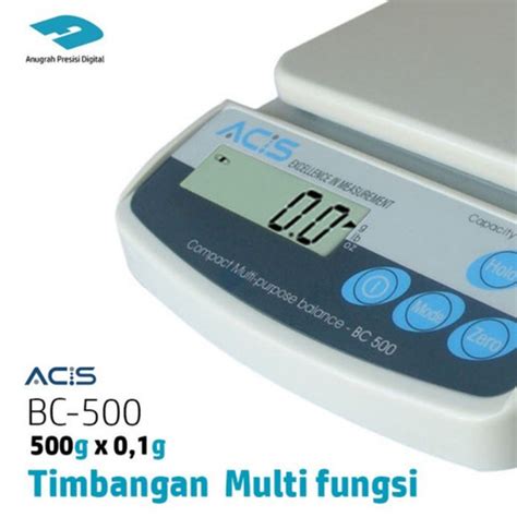 Jual Timbangan Dapur Digital Kapasitas 500 G ACIS BC 500 Jakarta