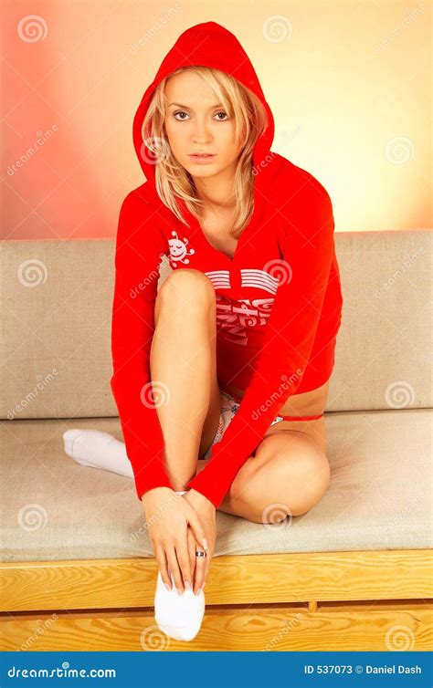 Blonde Woman Relaxing Stock Image Image Of Beautiful Happy