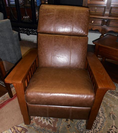 Mission Leather Recliner | Leather recliner, Furnishings, Chair