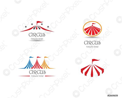 Circus logo template - stock vector | Crushpixel