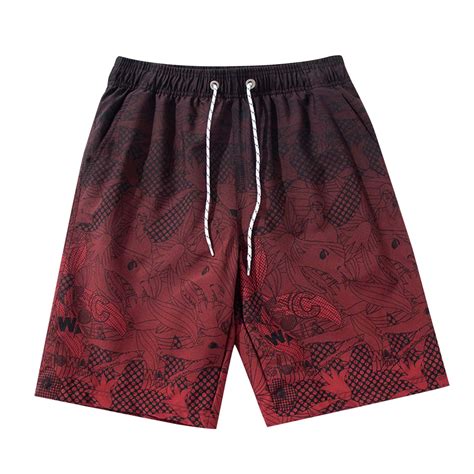 Hwmodou Men Pants Sports Men S Summer Fashion Leisure Lace Up Pocket Hot Spring Holiday Beach