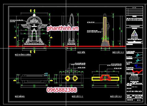 thiet  ho  dai tuong niem cad hinh anh