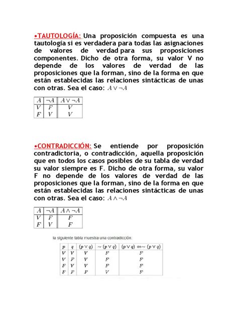 TautologÍa Pdf