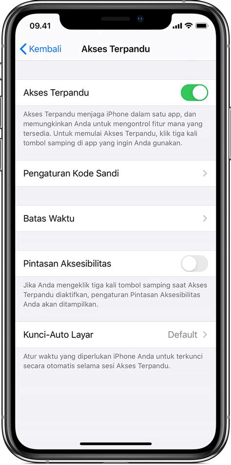 Menggunakan Akses Terpandu Dengan Iphone Ipad Dan Ipod Touch Apple