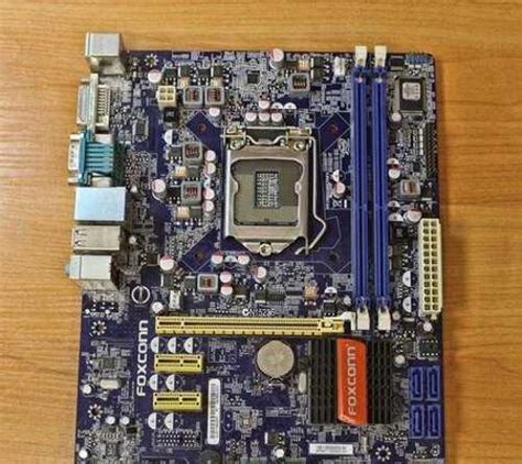 Материнская плата Foxconn H61MXV V2 0 LGA1155 Festima Ru частные