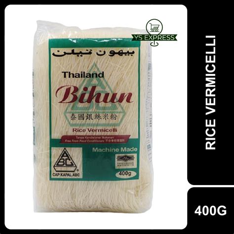 Cap Kapal Abc Thailand Rice Vermicelli 400g Bihun Thailand Shopee