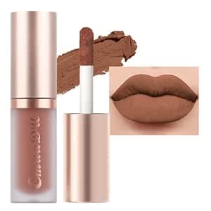 Amazon Evpct Pcs Light Nude Soft Brown Matte Liquid Lipstick Lip Gloss Glossy Set For