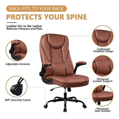 Guessky Office Chair Executive Office Chair Big And Tall Office Chair