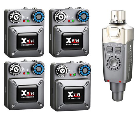 Система персонального мониторинга XVIVE U4R4 In-Ear Monitor Wireless ...