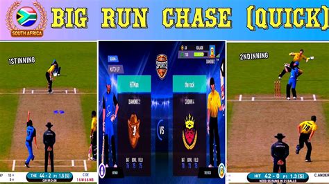 Biggest Run Chase Quick Against Crown Player Sa Premier League Hard