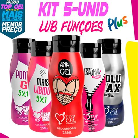 Kit sex shop Produtos eróticos ml marca top gel sexy Adulto Lubrificante Intimo Shopee