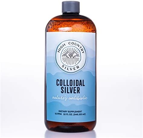 Amazon High Country Silver High Country Colloidal Silver Liquid