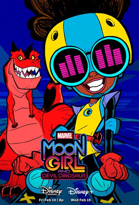 Marvel S Moon Girl And Devil Dinosaur Tv Poster Of Imp Awards