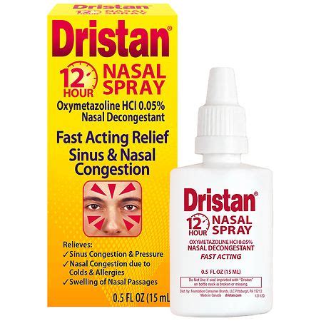 Dristan 12-Hour Nasal Spray Decongestant | Walgreens