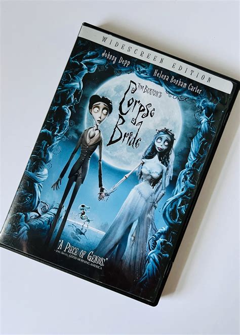 Corpse Bride Dvd Tim Burton Etsy
